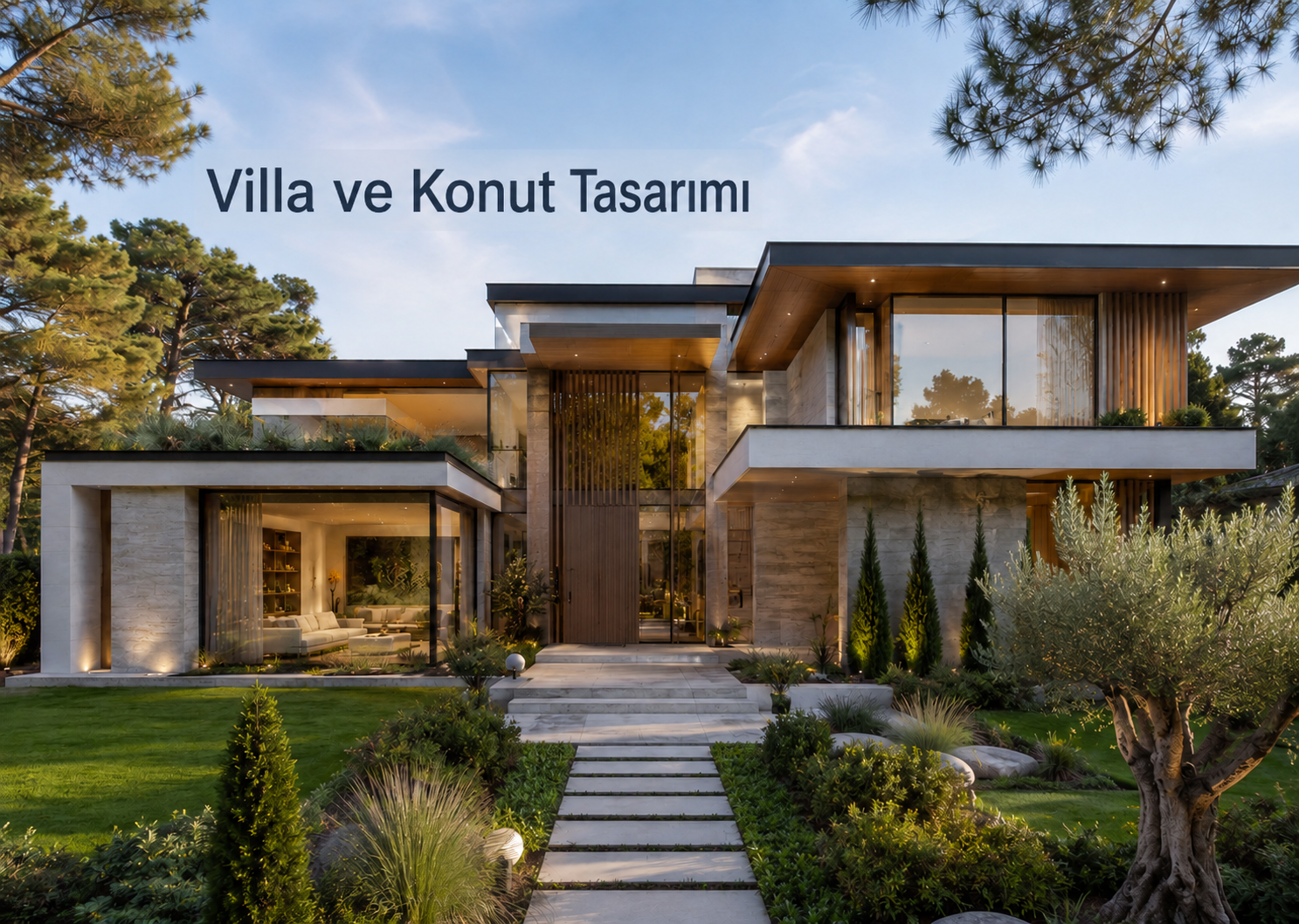 villa konut tasarımı